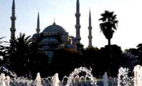 Sultanahmet Camisi sökülen minaresine kavuştu