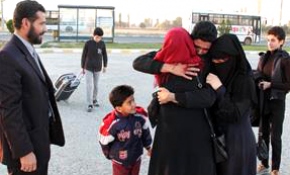 Savaşın parçaladığı aile yeniden bir arada