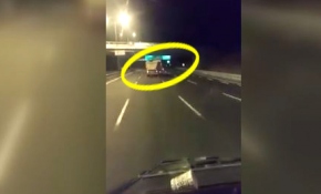 Tehlikeli kamyon kullanan şoför gözaltına alındı