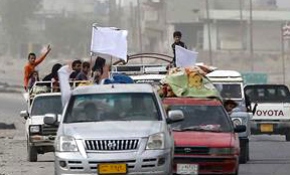 Musul'da çatışma ortasında kalan siviller kaçıyor