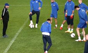 Osmanlıspor maç öncesi son antrenmanını yaptı