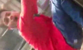 Trende akrobasi gösterisi sonu oldu