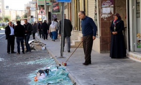 Diyarbakır'da vatandaştan hain saldırıya tepki