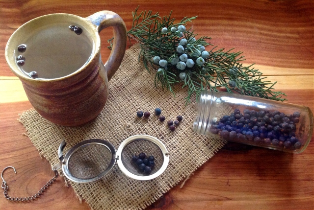 3. Eğer enerjiniz düşüyor gibi hissediyorsanız, ardıçlı çay!