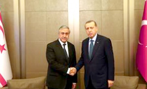Cumhurbaşkanı Erdoğan, KKTC Cumhurbaşkanı Akıncı'yı kabul etti