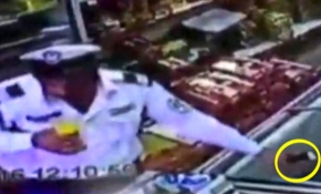 Hırsız "polis" çıktı