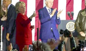 Demokrat parti adayı Clinton'un 'son mitingi'