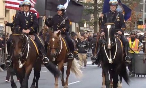 Amerika Gaziler Günü geçişi yapıldı