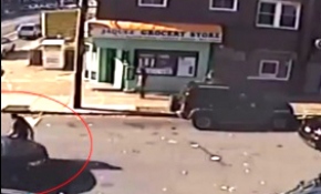 Araç soygunu girişimi kamerada