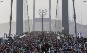 15 Temmuz Şehitler Köprüsü'nde ilk maraton