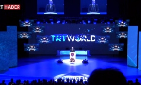 Erdoğan TRT World Tanıtım Gecesi'nde konuştu