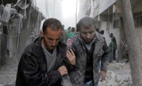 Halep'e hava saldırısı