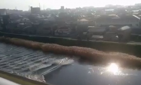 Japonya'da deprem anı!