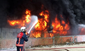 Bayrampaşa'da yangın!