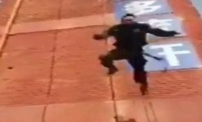 Eğitim sırasında korkunç kaza