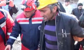 Göçükte mahsur kalan işçi, 24 saat sonra kurtarıldı