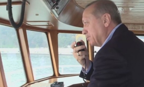 Cumhurbaşkanı Erdoğan, balıkçılarla ava çıktı