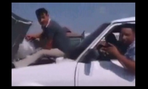 Bunu seyir halindeyken yaptı