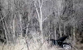 Bomba yüklü cip imha edildi