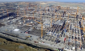 Üçüncü havalimanının yüzde 40'ı tamamlandı