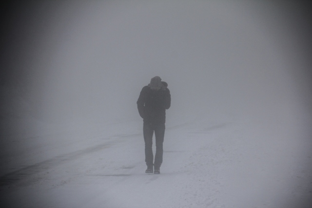 Kütahya`da kar yağışı