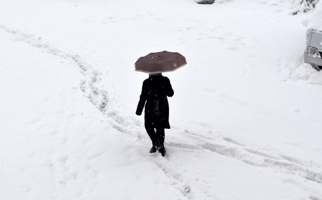 Bitlis`te kar yağışı