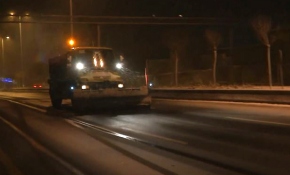 Başkentte kar yağışı