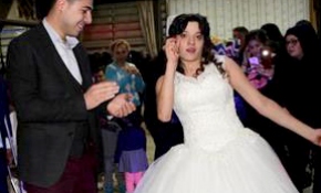 Otizmli kızın gelinlik hayali gerçek oldu