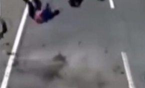 Metrelerce havaya uçtu