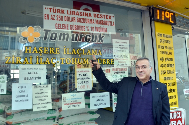 Esnafın Türk lirası`na desteği sürüyor