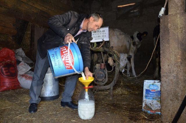 200 dolar bozdurana 5 litre süt hediye