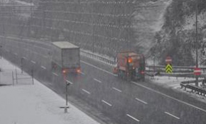 Bolu Dağı'nda kar yağışı başladı