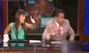 Depreme canlı yayında yakalandılar