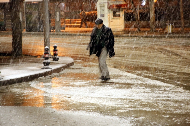 Elazığ`da eğitime kar engeli