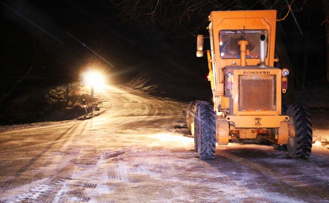 Balıkesir`de ulaşıma kar engeli