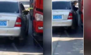 Tankerden benzin çaldı