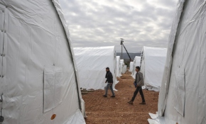 Bin kişilik çadır kent