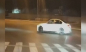 Trafik magandası ortalığı birbirine kattı