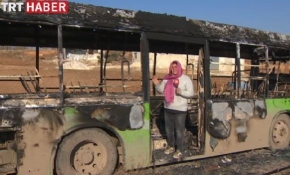 Halep'ten tahliyeler sürüyor