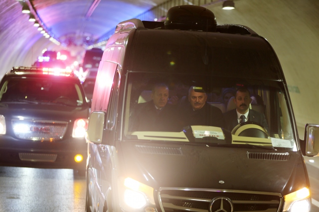 Avrasya Tüneli açılış töreni