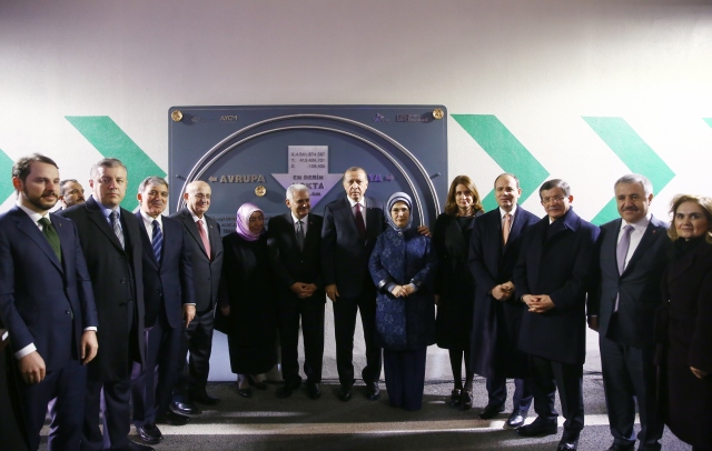 Avrasya Tüneli açılış töreni