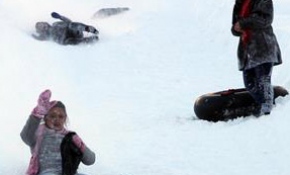 Ayder'de kayak keyfi