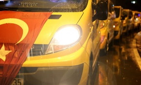 Taksicilerden teröre tekpi