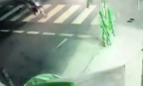 Bisikletlinin feci sonu