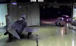 Darbe girişimi sırasında askeri üste yaşananlar güvenlik kamerasında