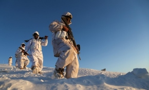 Dondurucu soğukta vatan nöbeti