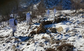 Tam 1567 personel ve 8 helikopter katıldı