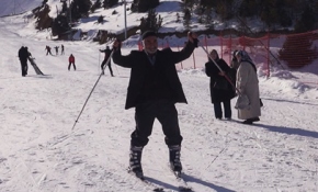 Erzincan'lı kayakçı dede