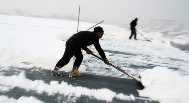 Kar, geçim kaynağı oldu