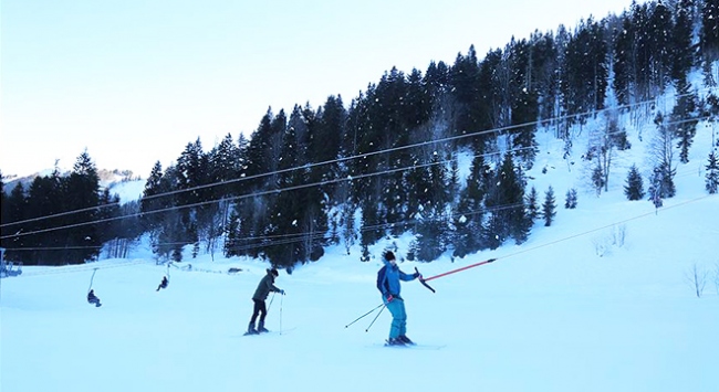 Artvin 'Saklı cennet' kayakta da adından söz ettiriyor